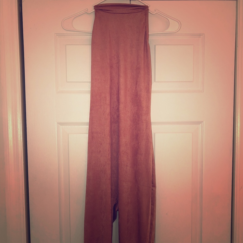Suede Blush Romper